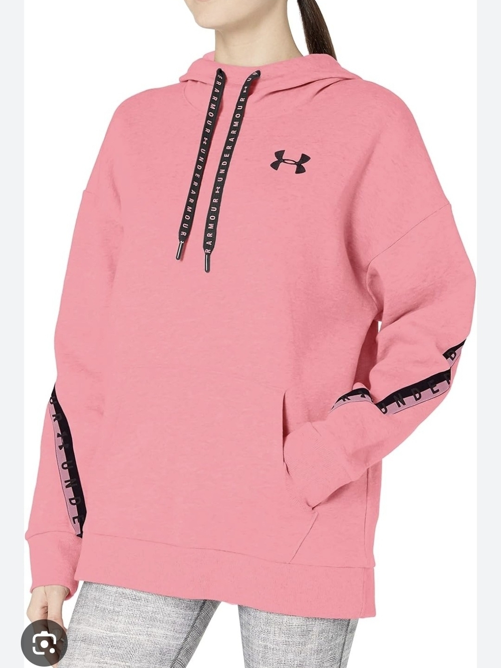 Under Armour Women’s Pink Hoodie Sweatshirt